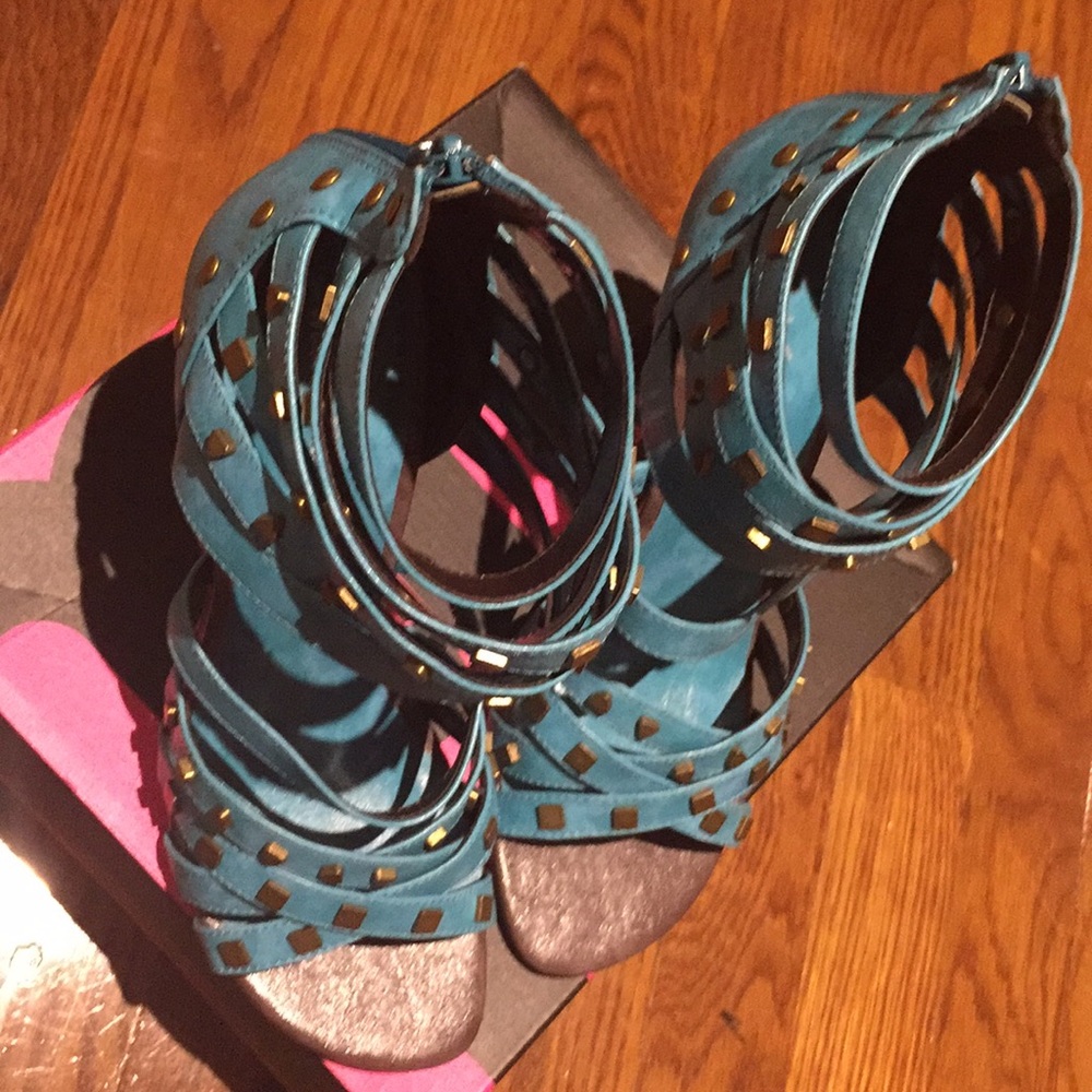 Michael Antonia Studded Strappy Sandals